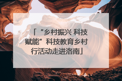 “乡村振兴 科技赋能”科技教育乡村行活动走进洛南