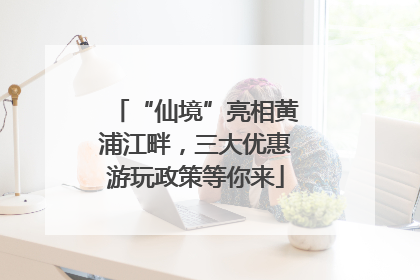 “仙境”亮相黄浦江畔，三大优惠游玩政策等你来