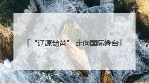 “辽源琵琶” 走向国际舞台