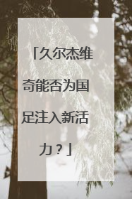 久尔杰维奇能否为国足注入新活力？