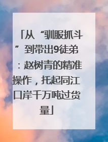 从“驯服抓斗”到带出9徒弟：赵树青的精准操作，托起同江口岸千万吨过货量