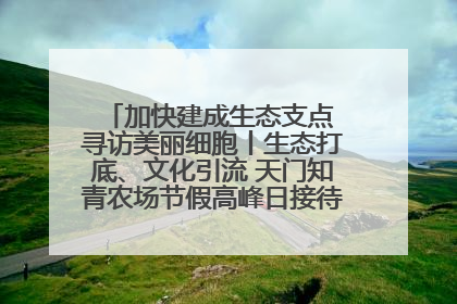 加快建成生态支点 寻访美丽细胞丨生态打底、文化引流 天门知青农场节假高峰日接待游客2万人次