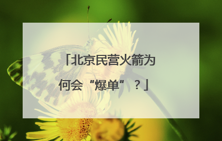 北京民营火箭为何会“爆单”？