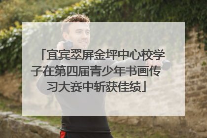 宜宾翠屏金坪中心校学子在第四届青少年书画传习大赛中斩获佳绩