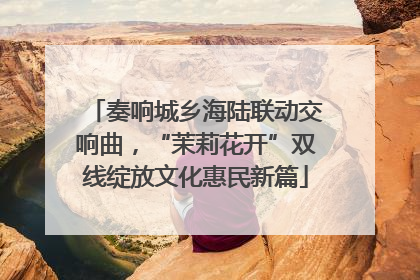 奏响城乡海陆联动交响曲，“茉莉花开”双线绽放文化惠民新篇
