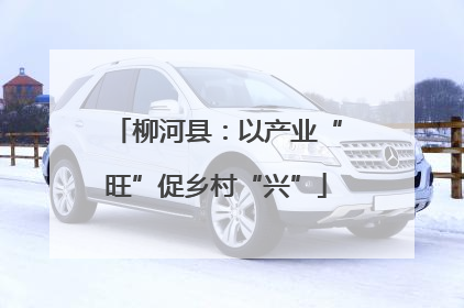 柳河县：以产业“旺”促乡村“兴”