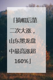 摘帽后第二次大涨，山东墨龙盘中最高涨超160%