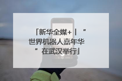 新华全媒+丨“世界机器人嘉年华”在武汉举行