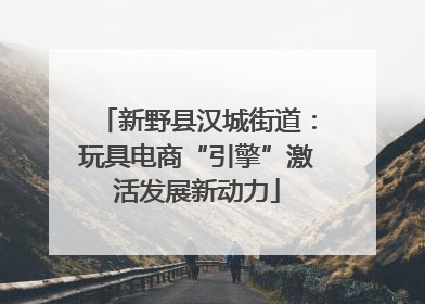 新野县汉城街道：玩具电商“引擎”激活发展新动力