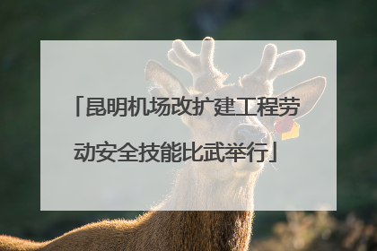 昆明机场改扩建工程劳动安全技能比武举行