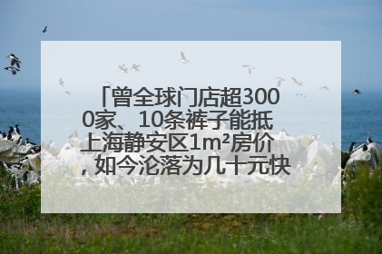 曾全球门店超3000家、10条裤子能抵上海静安区1m²房价，如今沦落为几十元快消品 真维斯，明天的太阳从哪里升起？