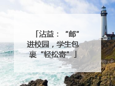 沾益：“邮”进校园，学生包裹“轻松寄”