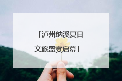 泸州纳溪夏日文旅盛宴启幕