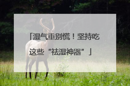 湿气重别慌！坚持吃这些“祛湿神器”