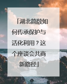 湖北简牍如何传承保护与活化利用？这个座谈会共商新路径