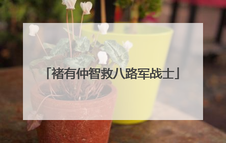 褚有仲智救八路军战士