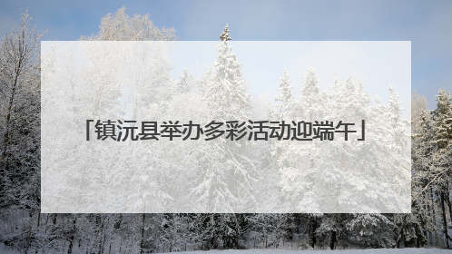 镇沅县举办多彩活动迎端午