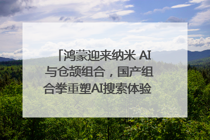鸿蒙迎来纳米 AI 与仓颉组合，国产组合拳重塑AI搜索体验｜新经济观察