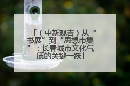 （中新观吉）从“书展”到“思想市集”：长春城市文化气质的关键一跃