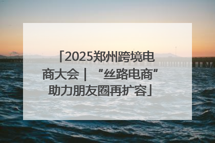 2025郑州跨境电商大会｜“丝路电商”助力朋友圈再扩容
